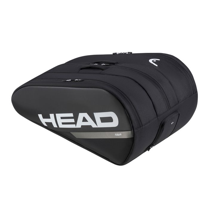 Чанта за тенис на ракети HEAD Team XL черна/бяла 2