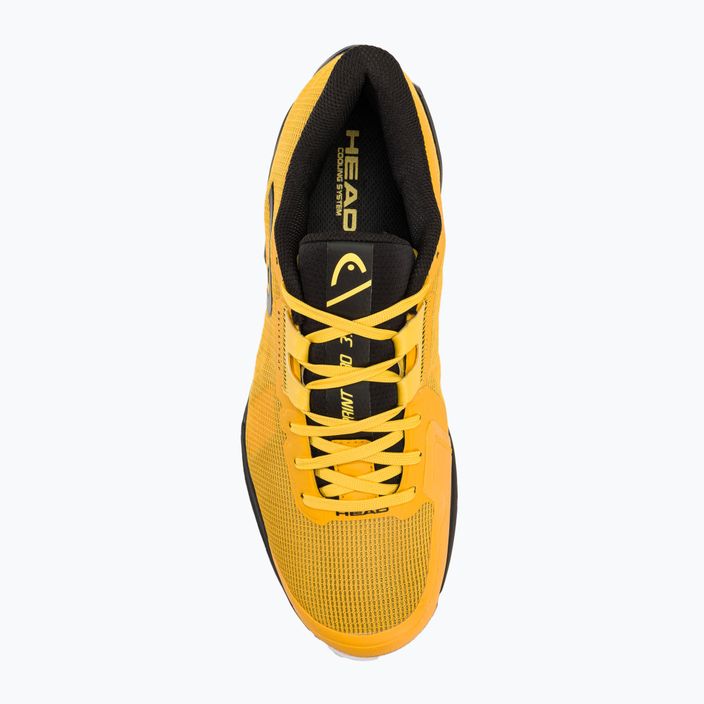 Мъжки обувки за тенис HEAD Sprint Pro 3.5 banana/black 5