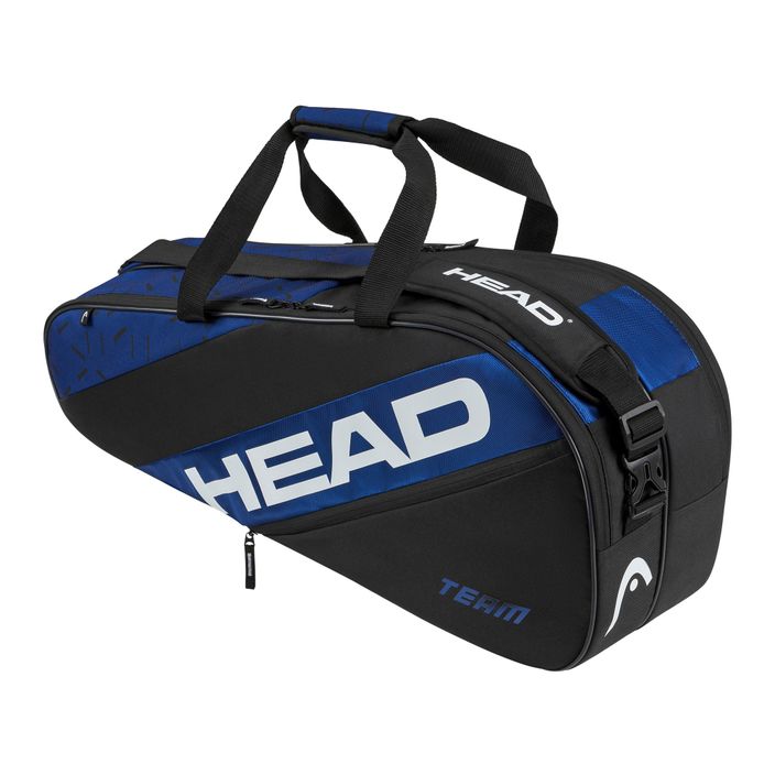 Чанта за тенис на ракети HEAD Team M синьо/черно 2