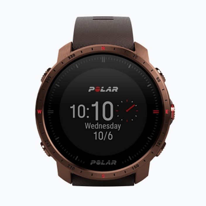Кафяв часовник Polar Grit X Pro 2