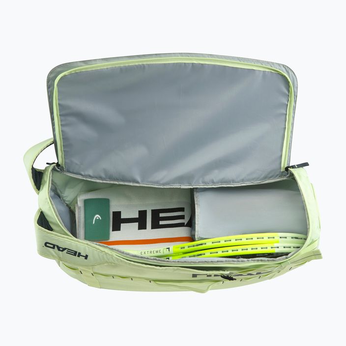 Чанта за тенис HEAD Pro Duffle M течна лайм/антрацит 3