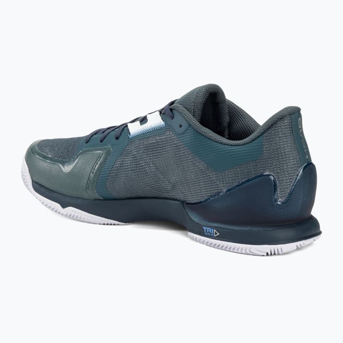 Мъжки обувки за тенис HEAD Sprint Pro 3.5 Clay тъмно сиво/синьо 3