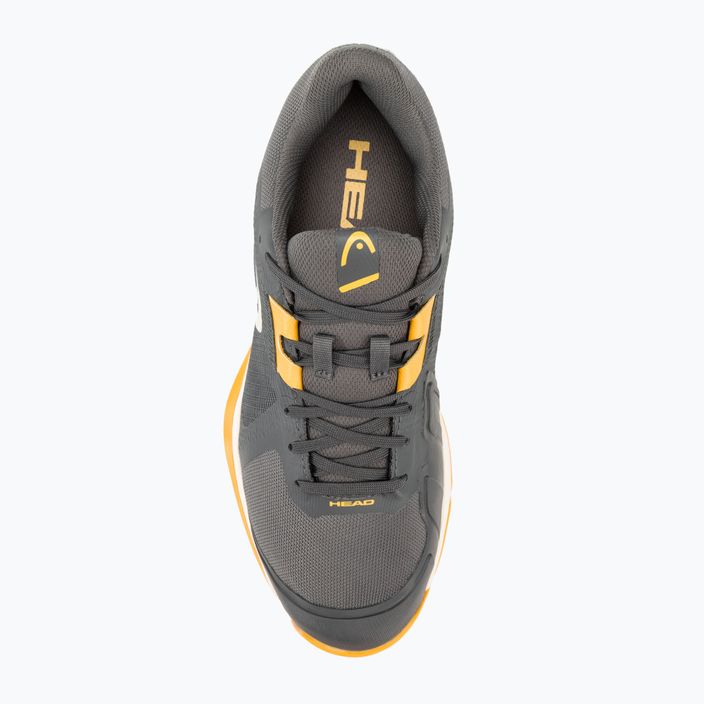 Мъжки обувки за тенис HEAD Sprint Team 3.5 dark grey/banana 5
