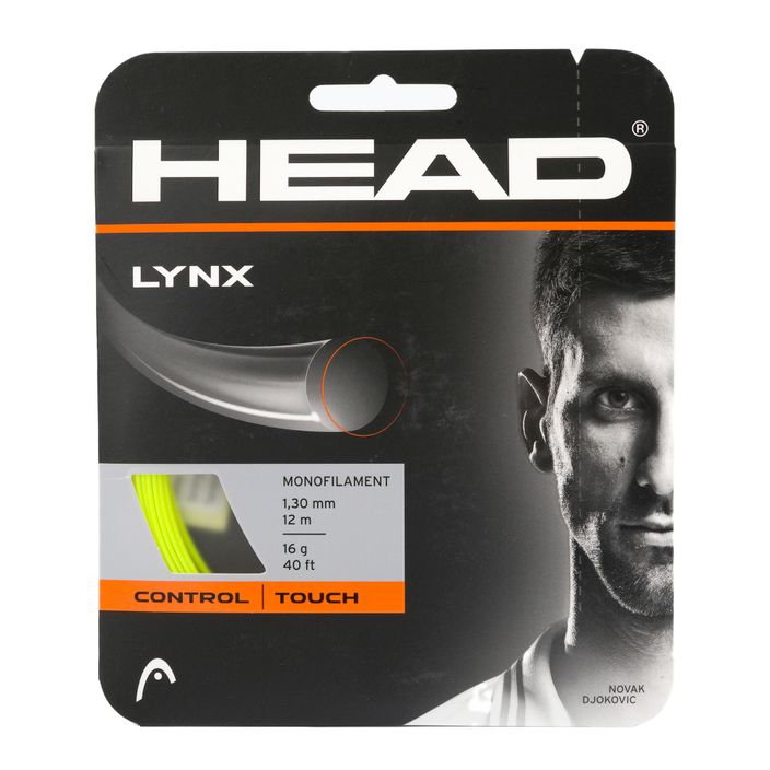 Тенис корда HEAD Lynx 12 м жълта 281784 2