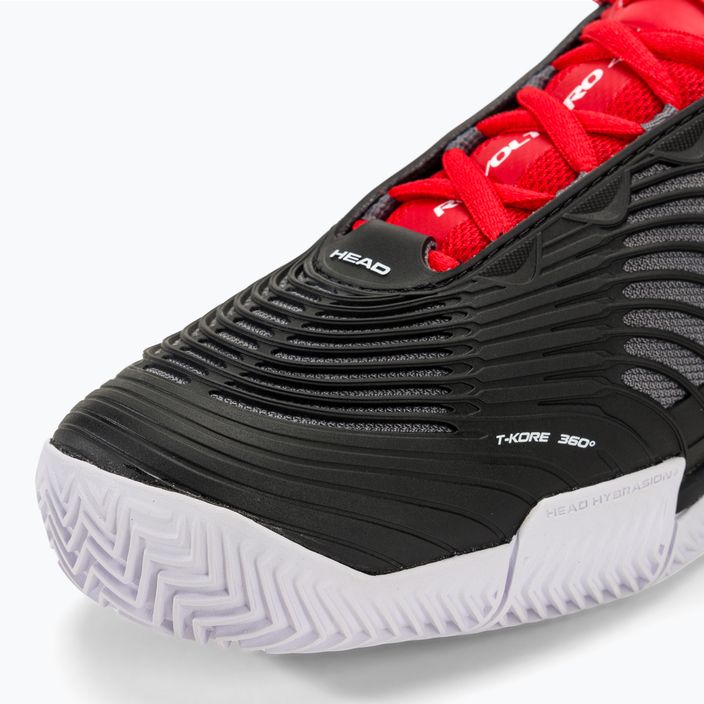 HEAD Revolt Pro 4.5 Clay мъжки обувки за тенис черни/червени 7