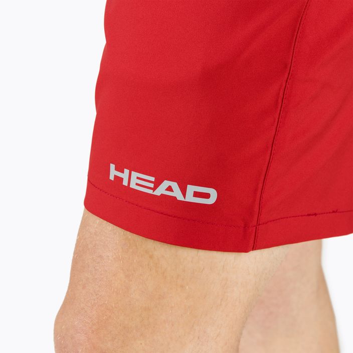 HEAD Club Мъжки тенис шорти Червено 811379 4
