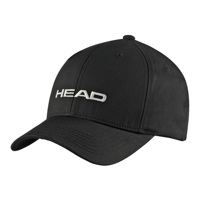 HEAD Промоционална шапка черна 2