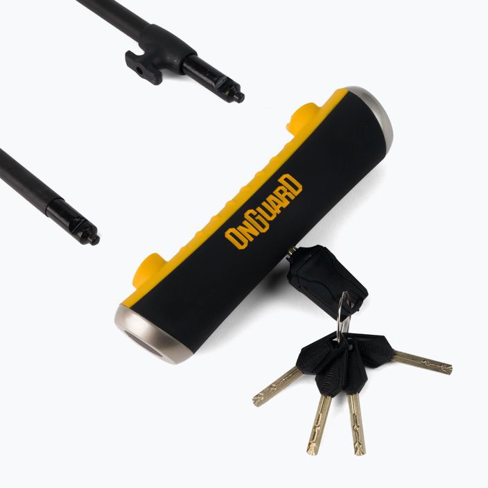 ONGUARD PitBull DT 8005 U-LOCK 5 x ключове с код+връзка 10 mm жълт ONG-8005 4