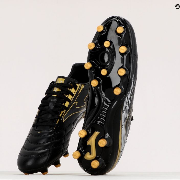 Joma мъжки футболни обувки Xpander FG black/gold 9