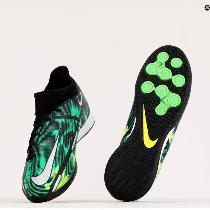 Мъжки футболни обувки Nike Phantom GT2 Academy DF SW IC black-green DM0720-003 10