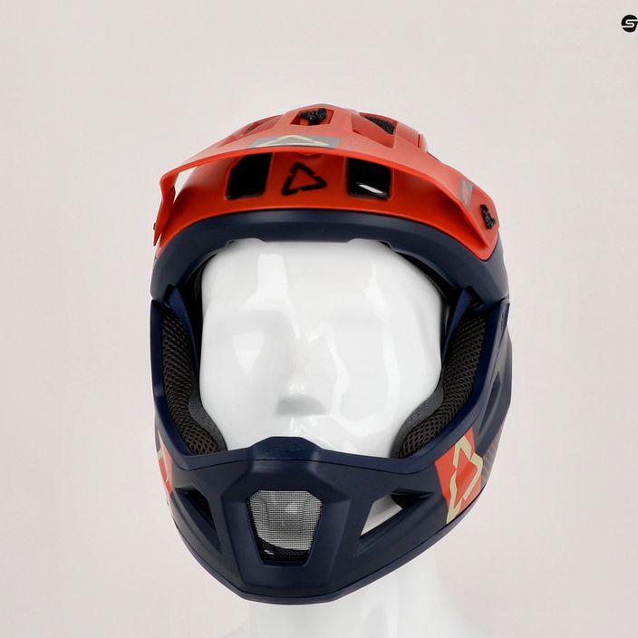 Leatt MTB 3.0 Enduro Bike Helmet V21.2 Red/Green 1021000661 9