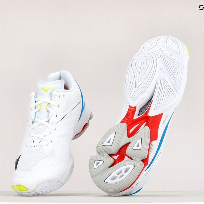 Mizuno Wave Lightning Z6 обувки за волейбол, бели V1GA200046 11