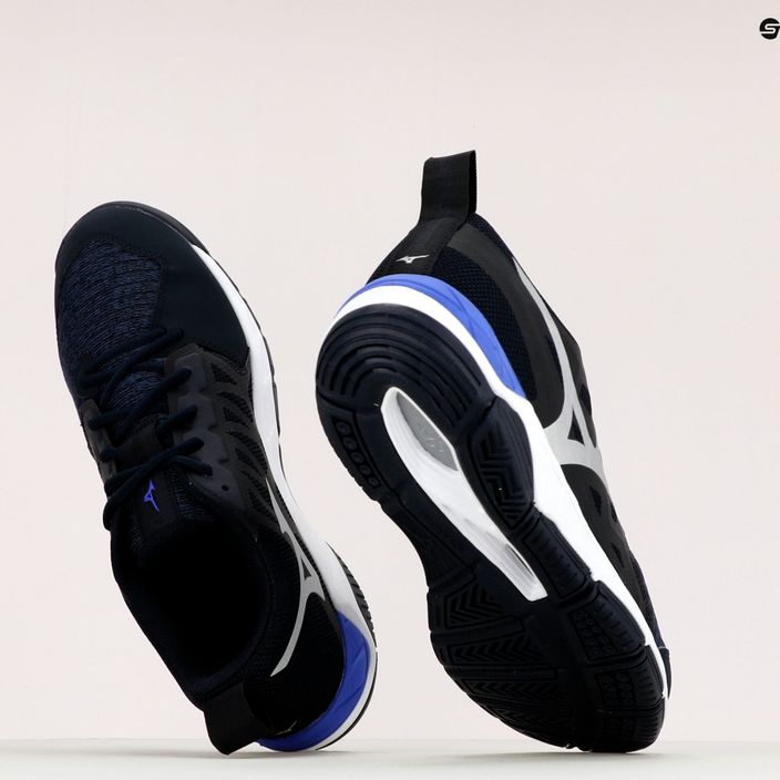 Мъжки обувки за волейбол Mizuno Wave Supersonic 2 navy blue V1GA204002 10
