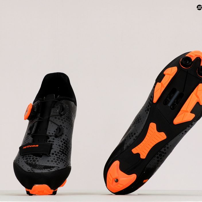Мъжки обувки за MTB велосипед Northwave Razer 2 graphite-orange 80222013 12