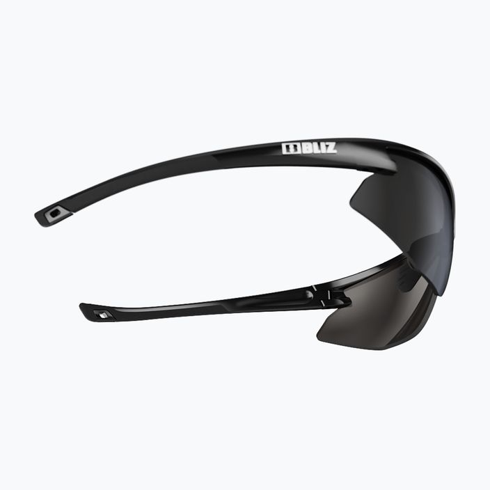 Огледални очила за колоездене Bliz Motion + S3 блестящ металик черно/димящо сребро 5