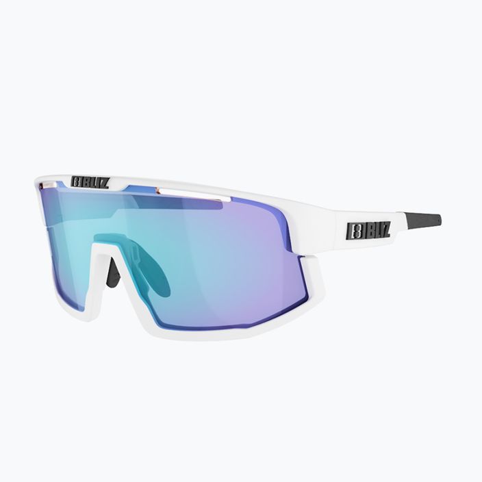 Bliz Vision S3 матово бяло/димово синьо мулти очила за велосипед 2
