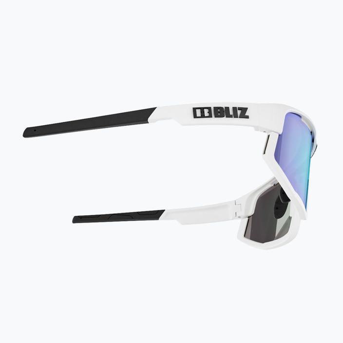 Bliz Vision S3 матово бяло/димово синьо мулти очила за велосипед 4