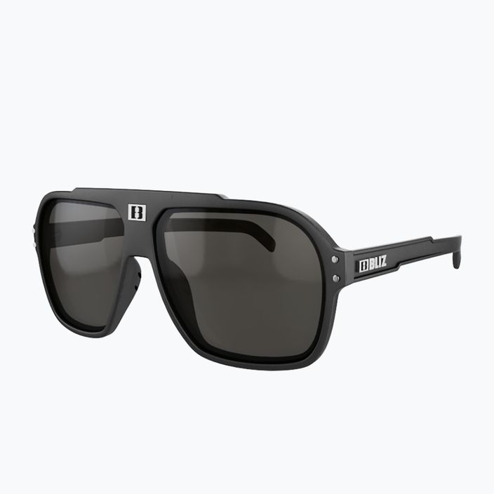 Огледални велосипедни очила Bliz Targa S3 матово черно/димящо сребристо 3
