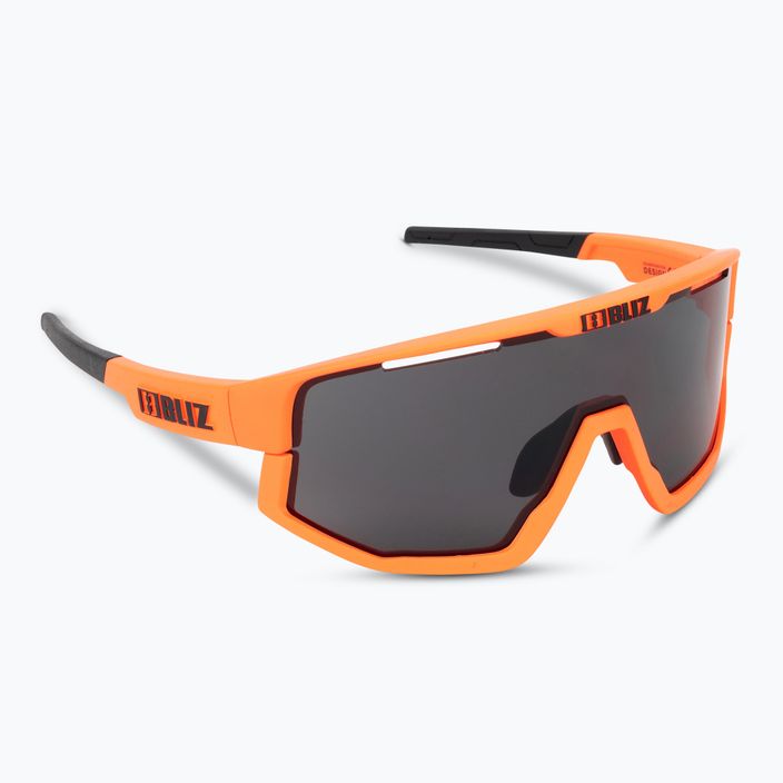 Очила за колоездене Bliz Fusion S3 matt neon orange/smoke