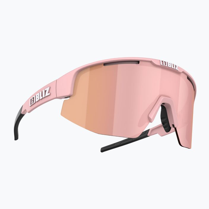 Очила за колоездене Bliz Matrix Small S3 мат прахово розово / кафяво розово мулти 52107-49 5