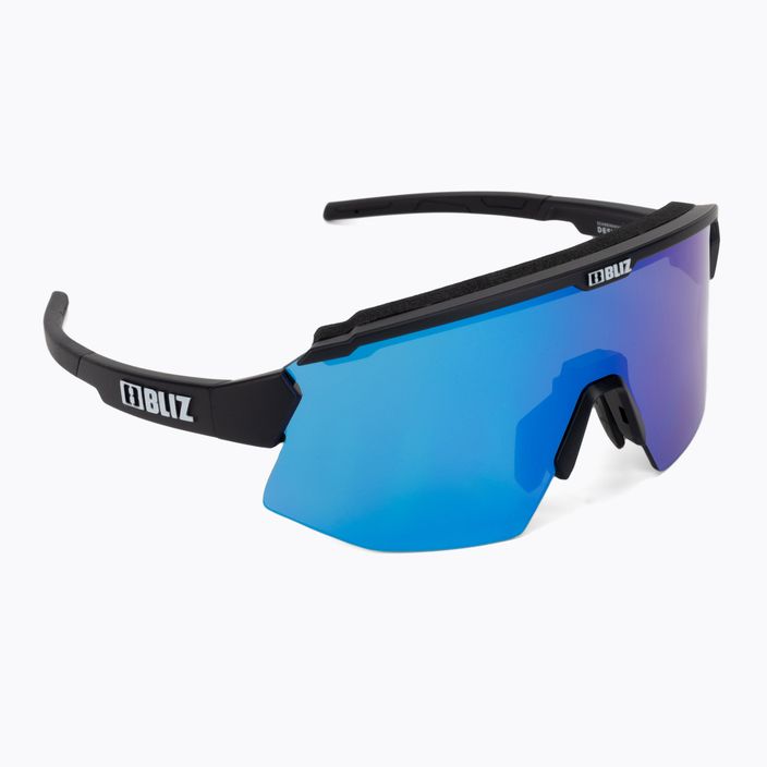 Bliz Breeze S3+S0 матови черни/кафяви сини мулти/прозрачни очила за колоездене 2