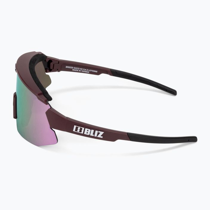 Очила за колоездене Bliz Breeze Small S3+S1 мат бордо / кафяво розово мулти / розово 52212-44 5