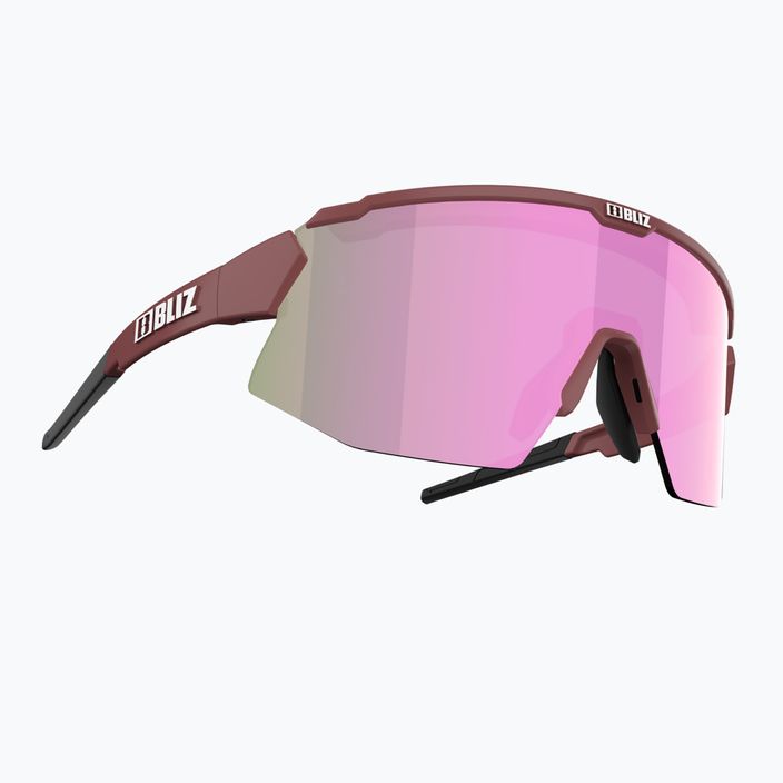 Очила за колоездене Bliz Breeze Small S3+S1 мат бордо / кафяво розово мулти / розово 52212-44 6