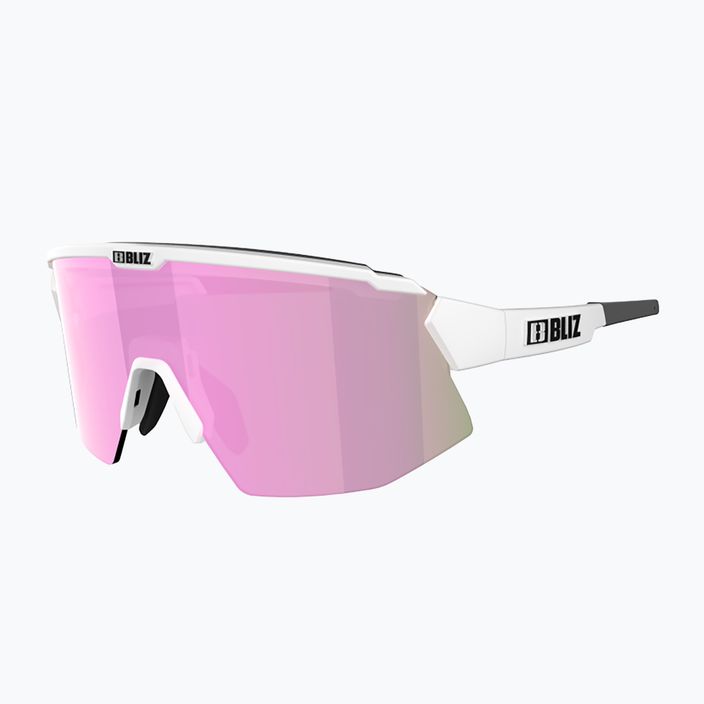 Очила за колоездене Bliz Breeze Small S3+S0 матови бели/кафяви розови мулти/прозрачни 2