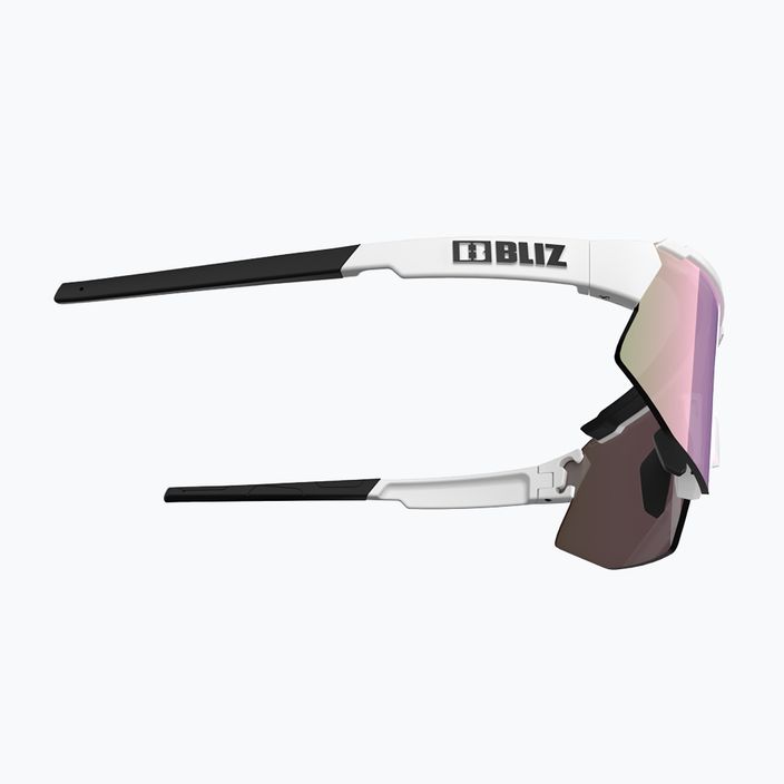 Очила за колоездене Bliz Breeze Small S3+S0 матови бели/кафяви розови мулти/прозрачни 4