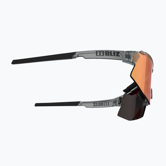Bliz Breeze S3+S2 прозрачни тъмно сиви/кафяви червени мулти/оранжеви очила за колоездене 4