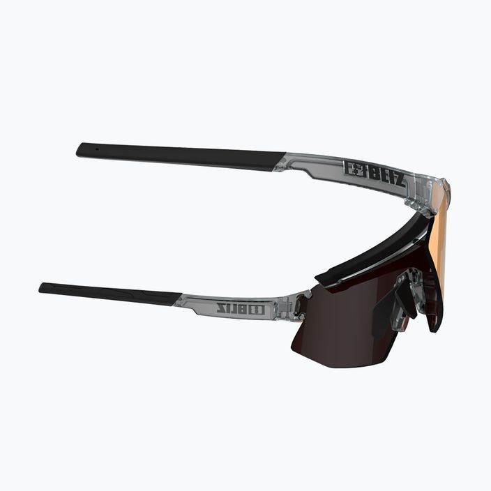 Bliz Breeze S3+S2 прозрачни тъмно сиви/кафяви червени мулти/оранжеви очила за колоездене 5