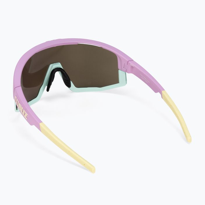 Очила за колоездене Bliz Fusion S3 matt pastel purple yellow logo / brown pink multi 52305-34 3