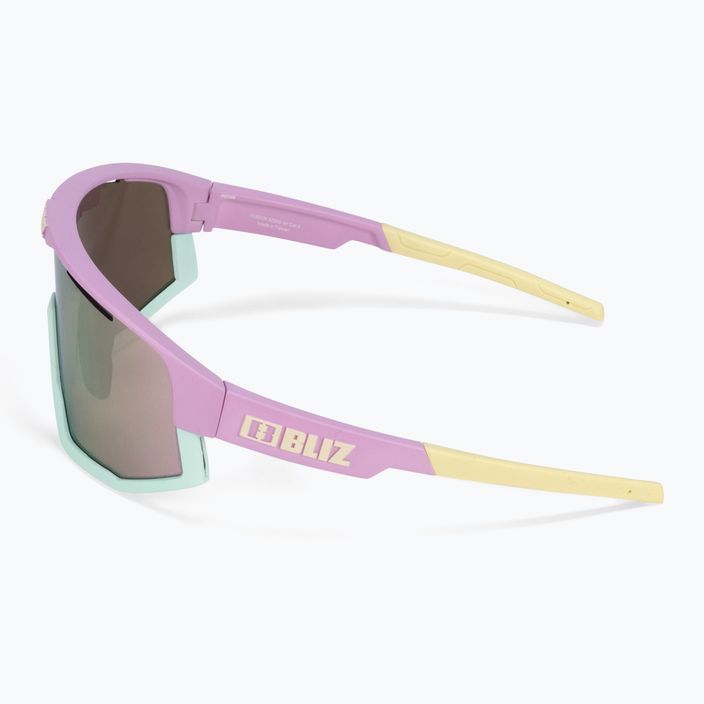 Очила за колоездене Bliz Fusion S3 matt pastel purple yellow logo / brown pink multi 52305-34 5