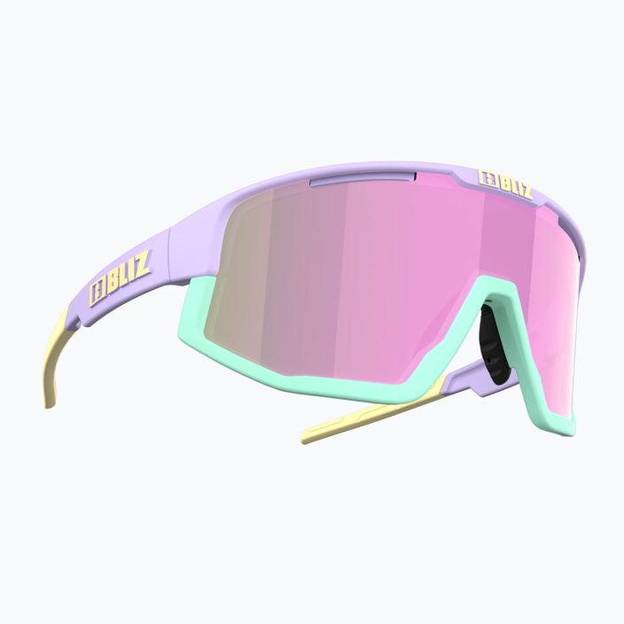 Очила за колоездене Bliz Fusion S3 matt pastel purple yellow logo / brown pink multi 52305-34 6