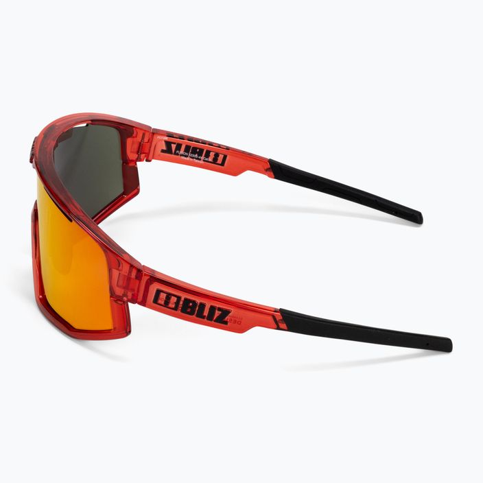 Bliz Fusion S3 прозрачни червени / кафяви червени мулти 52305-44 очила за колоездене 5