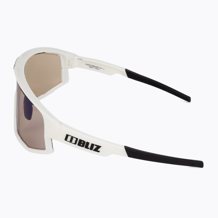 Очила за колоездене Bliz Fusion Nano Optics Photochromic S1-S3 matt white/brown multi 5