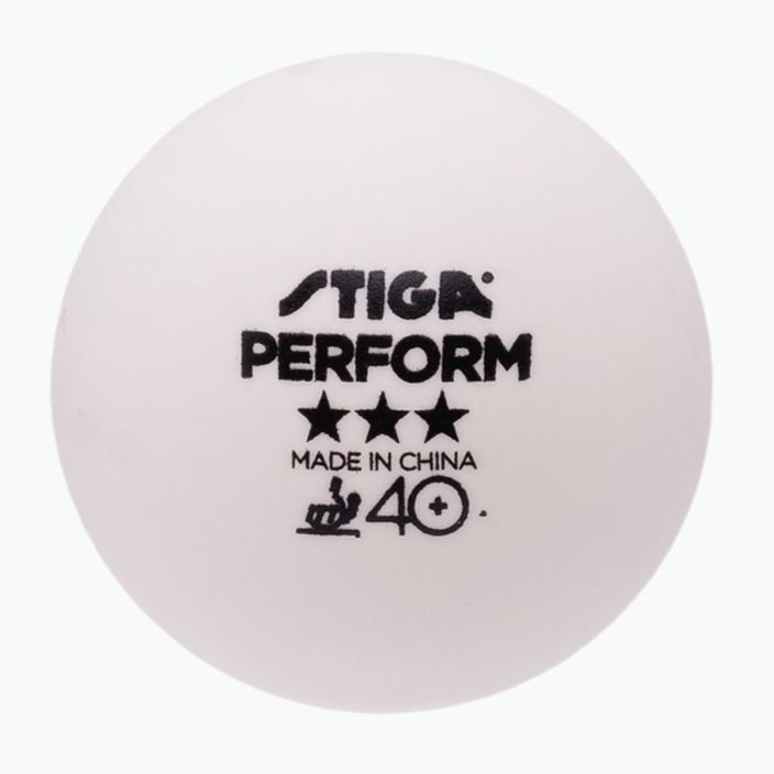 STIGA Perform 3-Star топчета за тенис на маса 6 бр. бели. 2