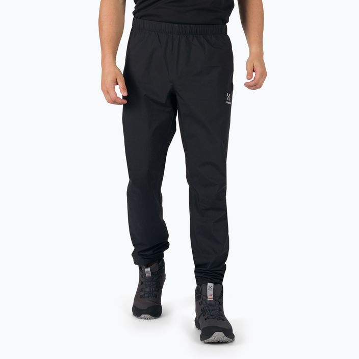 Мъжки панталони с мембрана Haglöfs L.I.M Proof black 604507