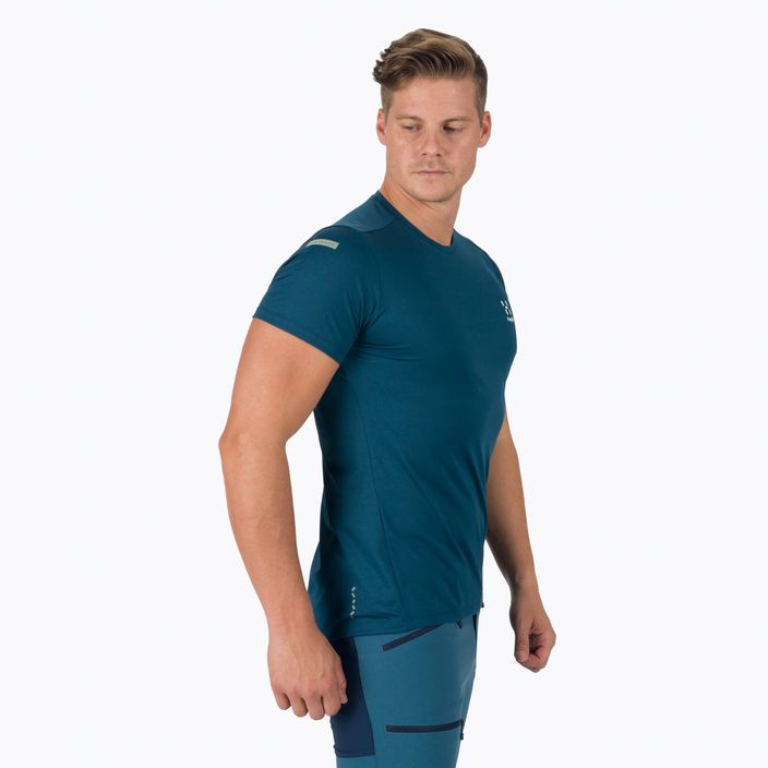 Мъжка тениска за трекинг Haglöfs L.I.M Tech Tee dark blue 605226 3