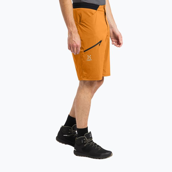 Мъжки къси панталони за трекинг Haglöfs L.I.M Fuse yellow 606943 3