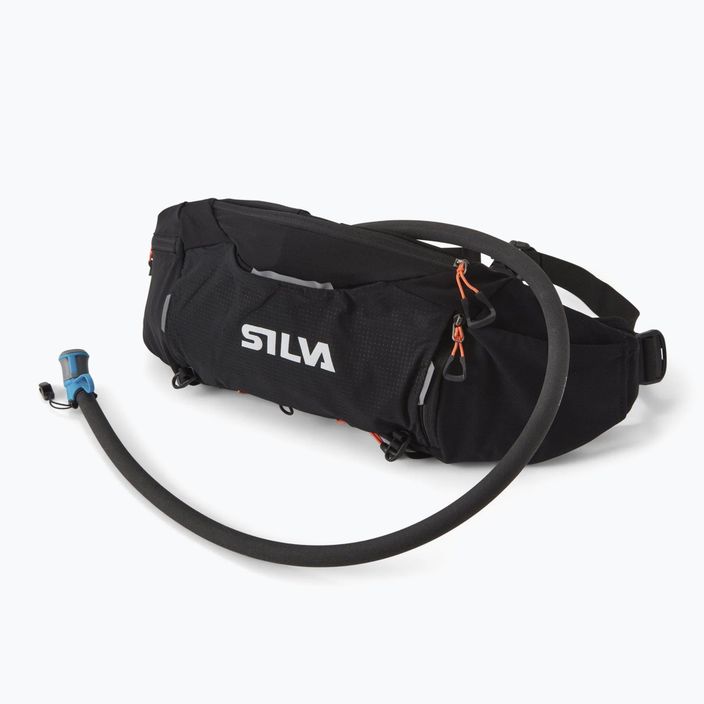 Черен колан за бягане Silva Flex 2