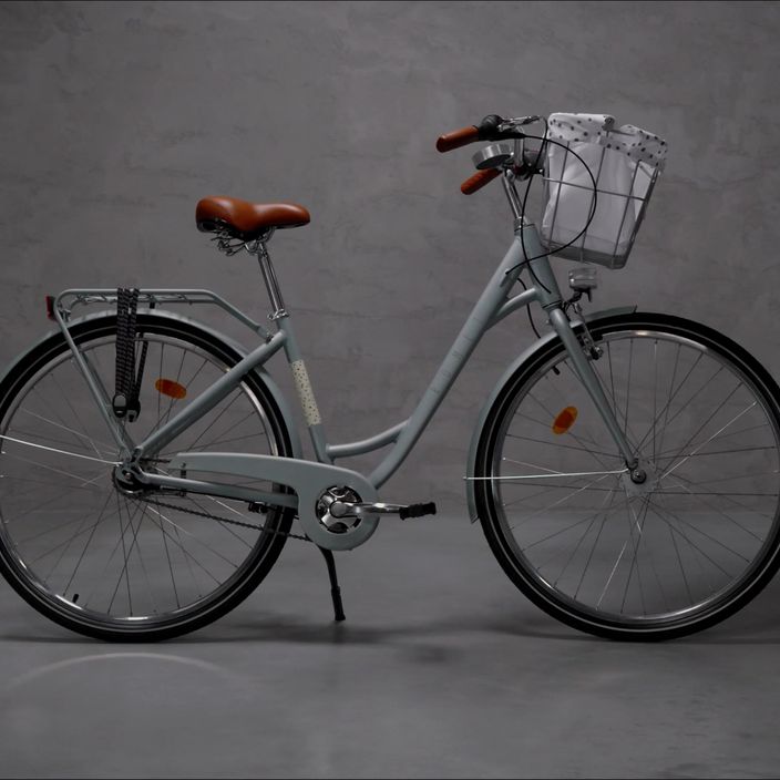 Дамски градски велосипед Romet Pop Art 28 Lux сив 2228565 17