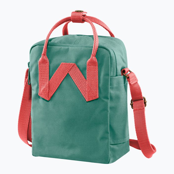 Fjällräven Kanken Sling 2.5 l frost green/peach pink 3