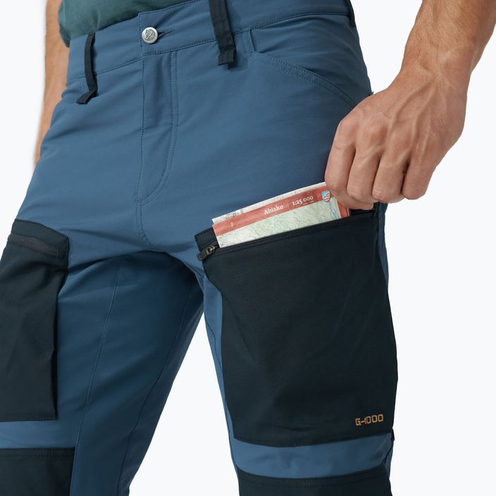 Мъжки панталони за трекинг Fjällräven Keb Agile blue F86411 4
