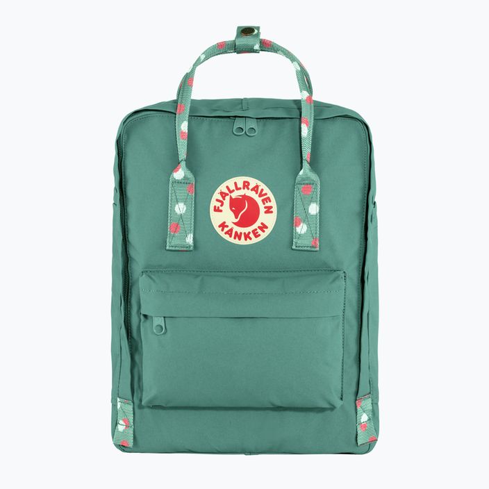 Туристическа раница Fjällräven Kanken 16 l frost green/confetti pattern