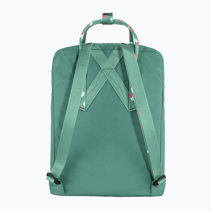 Туристическа раница Fjällräven Kanken 16 l frost green/confetti pattern 3