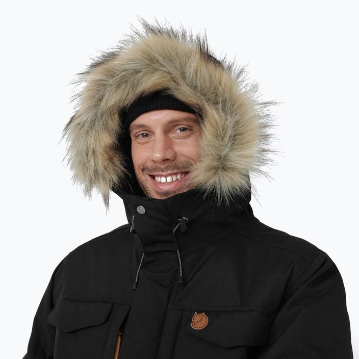 Мъжко зимно яке Fjällräven Nuuk Parka black 7