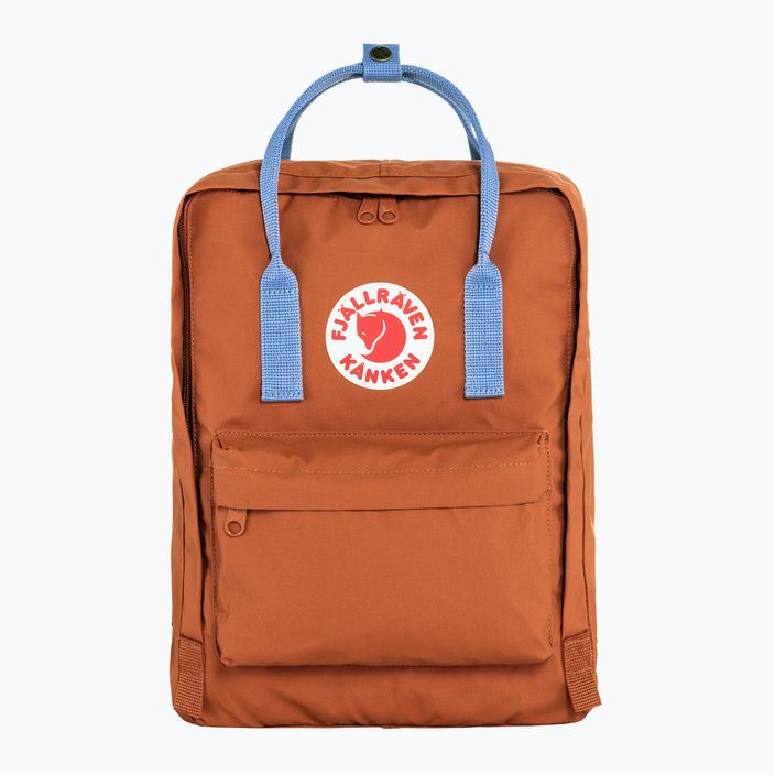 Fjällräven Kanken 16 l туристическа раница теракота кафяво/умраморно