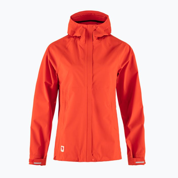 Дъждобран за жени Fjällräven HC Hydratic Trail flame orange