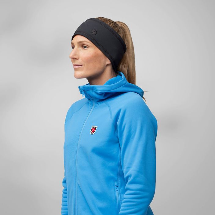 Fjällräven Expedition Fleece лента за глава черна 4